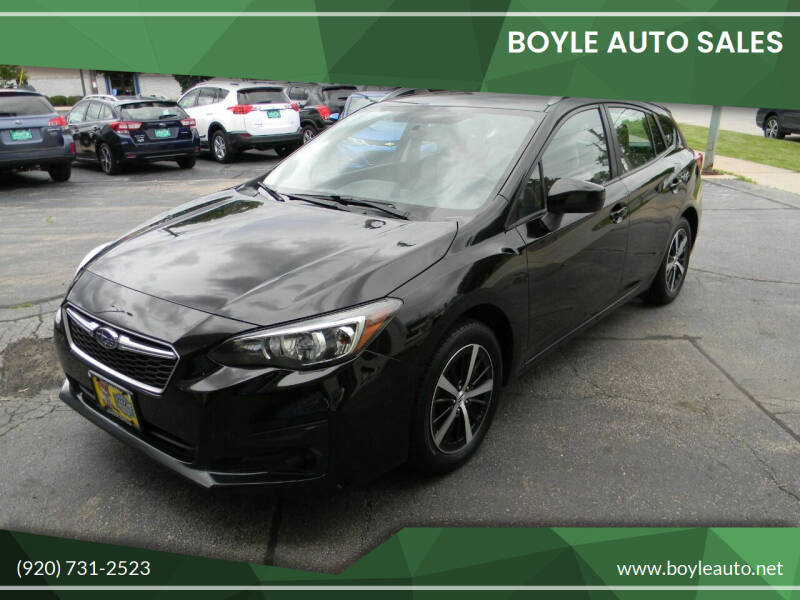 2019 Subaru Impreza for sale at Boyle Auto Sales in Appleton WI