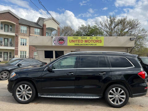 2013 Mercedes-Benz GL-Class for sale at UNITED MOTORS in Mckinney TX