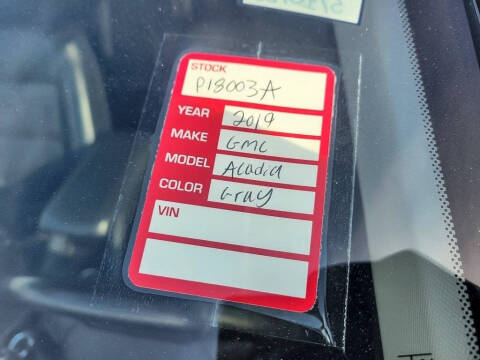 2019 GMC Acadia SLT-1