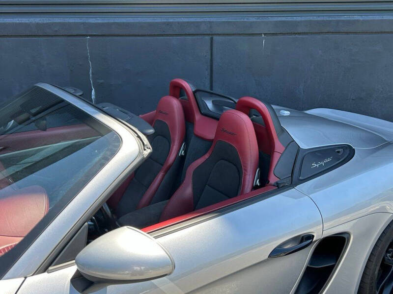 2021 Porsche 718 Boxster Spyder