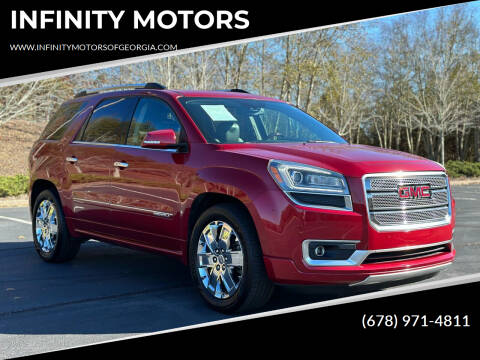 2014 GMC Acadia for sale at INFINITY MOTORS in Gainesville GA