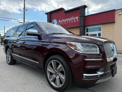 2018 Lincoln Navigator L Black Label