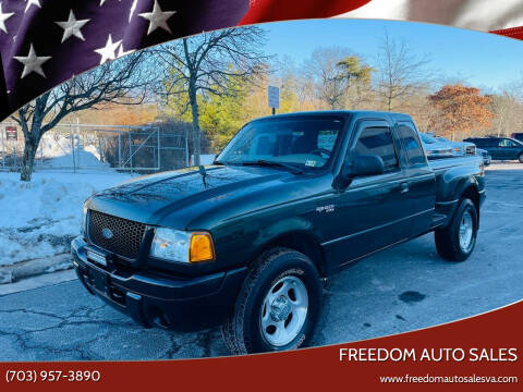 2002 Ford Ranger for sale at Freedom Auto Sales in Chantilly VA