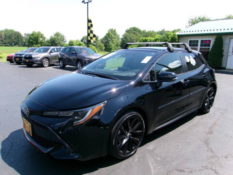 2022 Toyota Corolla Hatchback for sale at TROXELL AUTO SALES in Creston OH