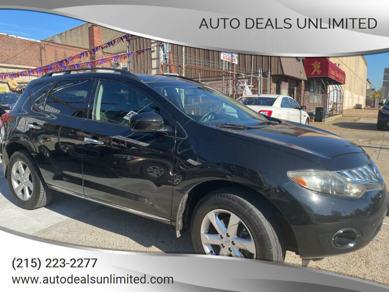 2009 Nissan Murano for sale at AUTO DEALS UNLIMITED in Philadelphia PA