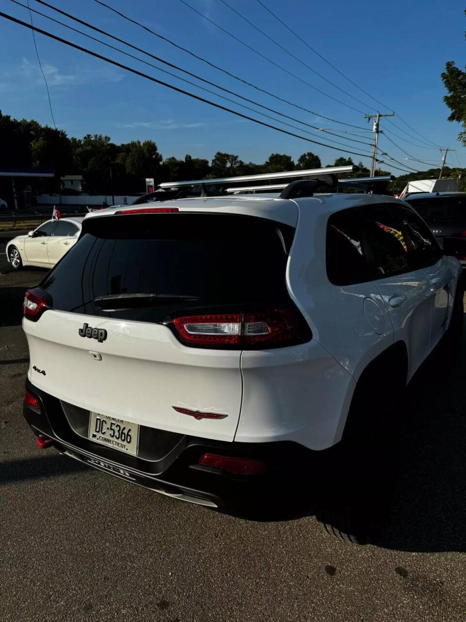 2017 Jeep Cherokee for sale at Adam Auto Sales Inc in Berlin, CT