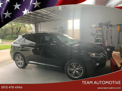 2014 Lexus RX 350 for sale at TEAM AUTOMOTIVE in Valrico FL