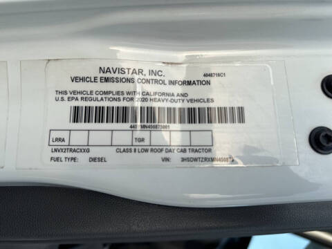 2021 International RH613