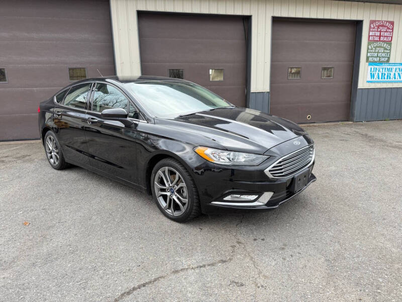 2017 Ford Fusion for sale at CHAMPION CAR CENTER in Canastota NY