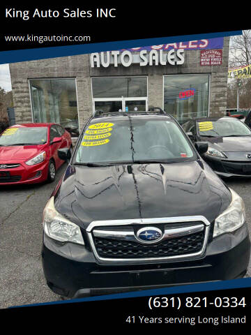 2014 Subaru Forester for sale at King Auto Sales INC in Medford NY