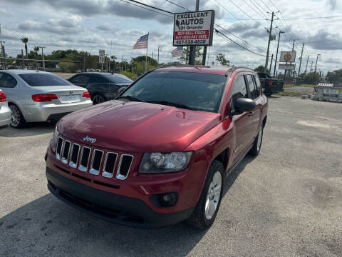 2016 Jeep Compass for sale at Excellent Autos of Orlando in Orlando FL