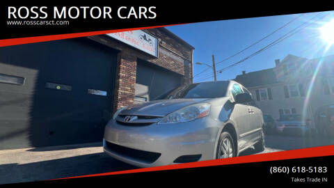 2008 Toyota Sienna for sale at ROSS MOTOR CARS in Torrington CT