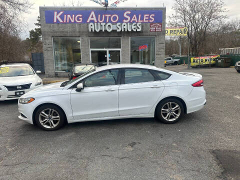 2018 Ford Fusion for sale at King Auto Sales INC in Medford NY