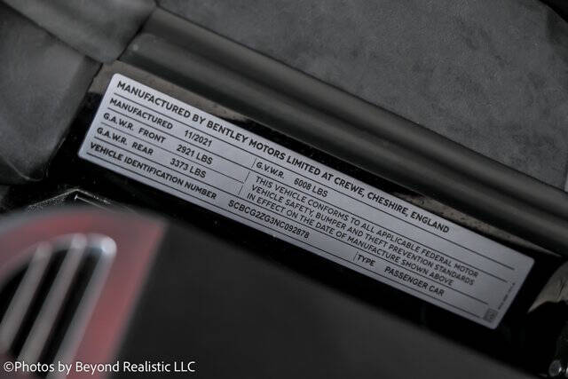 2022 Bentley Continental GT V8