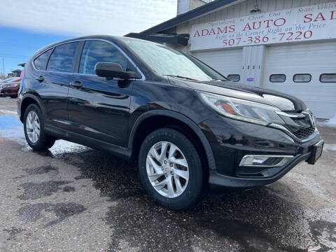 2016 Honda CR-V for sale at Adams Auto Sales Inc in Mankato MN