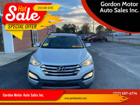 2013 Hyundai Santa Fe Sport for sale at Gordon Motor Auto Sales Inc. in Norfolk VA