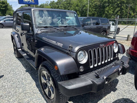 2017 Jeep Wrangler Unlimited