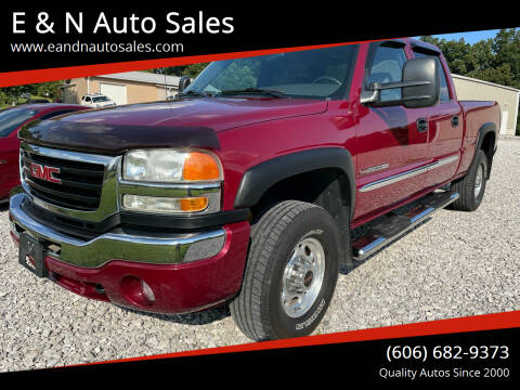 2004 GMC Sierra 2500HD for sale at E & N Auto Sales in London KY