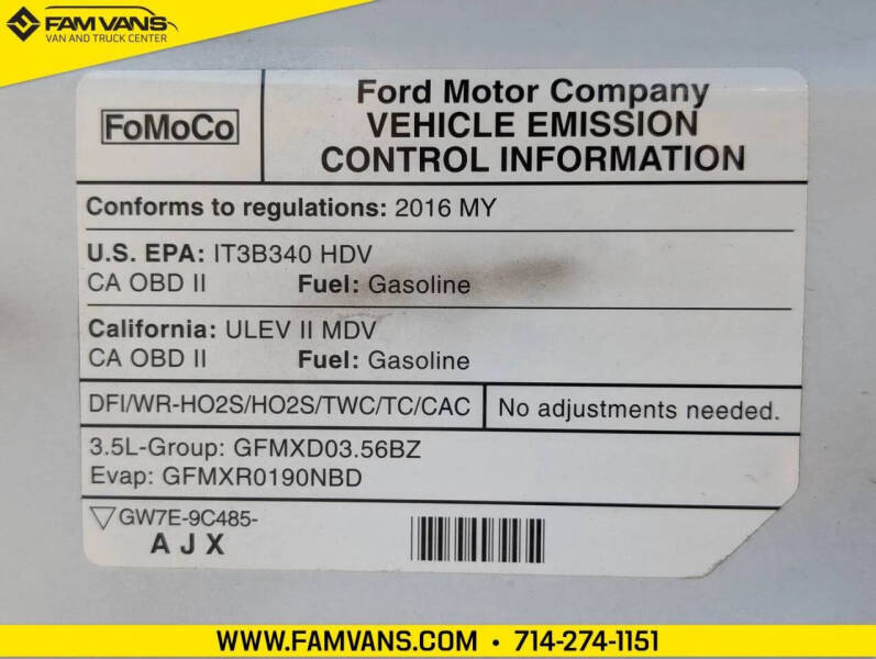 2016 Ford Transit 150