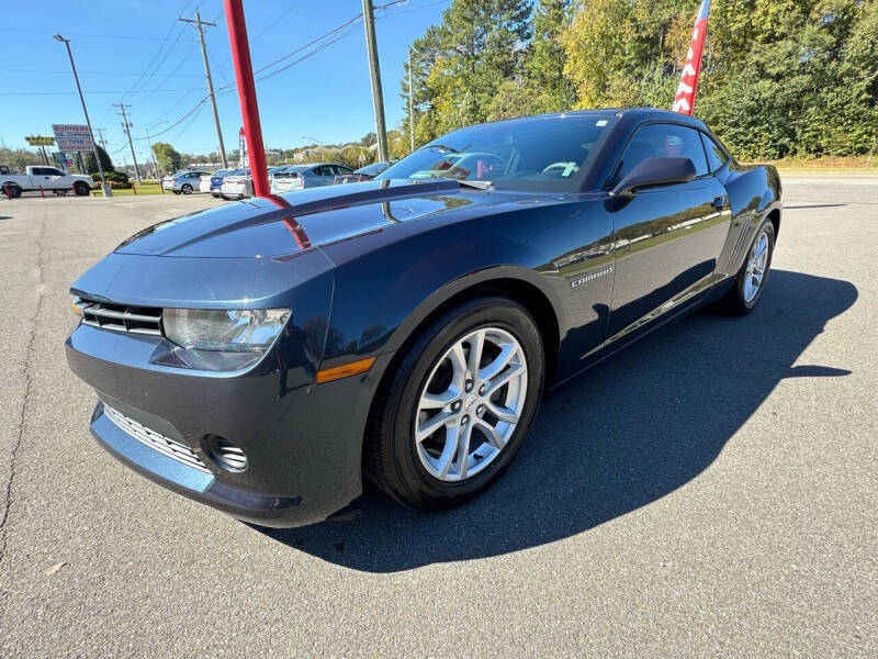 Used 2014 Chevrolet Camaro 2LS with VIN 2G1FA1E34E9244174 for sale in Kingsport, TN