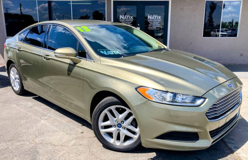 2013 Ford Fusion for sale at AUTO NATIX in Tulare CA