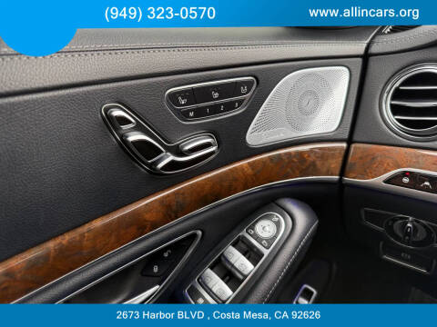 2015 Mercedes-Benz S-Class S 550