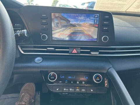 2023 Hyundai Elantra Hybrid Blue