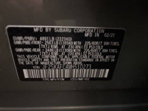 2021 Subaru Forester Premium