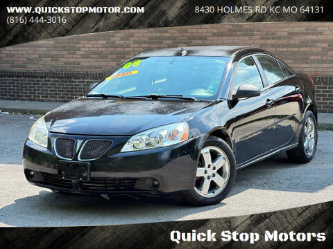 2008 Pontiac G6 for sale at Quick Stop Motors in Kansas City MO
