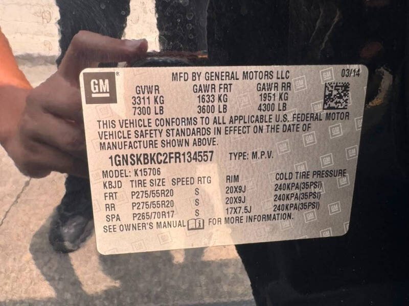 2015 Chevrolet Tahoe LT