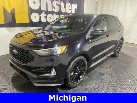 2021 Ford Edge for sale at Monster Motors in Michigan Center MI