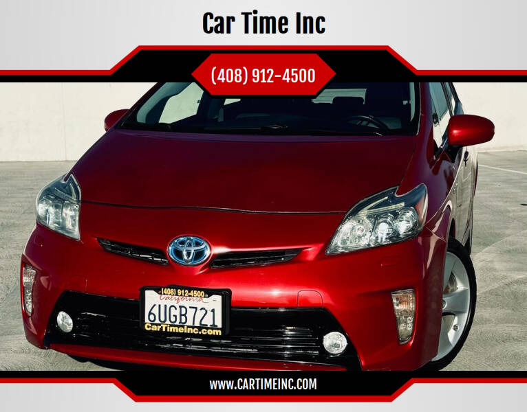 2012 Toyota Prius for sale at Car Time Inc in San Jose CA