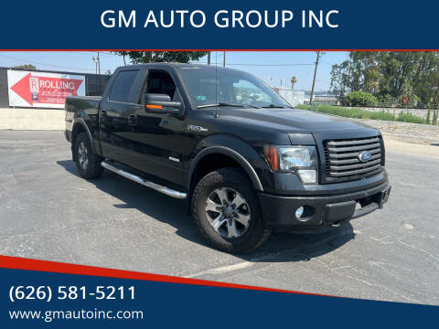 2012 Ford F-150 for sale at GM AUTO GROUP INC in La Puente CA