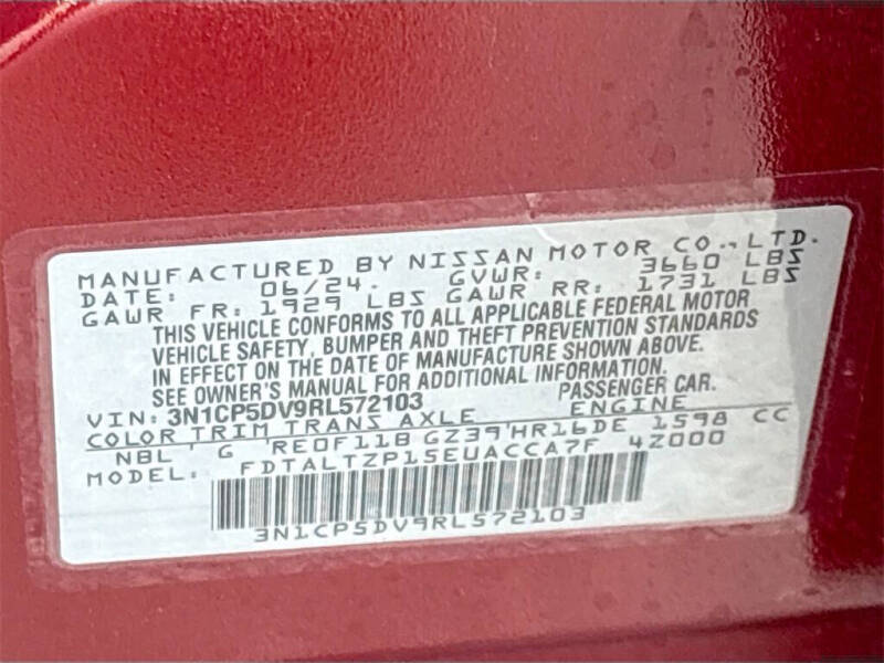 2024 Nissan Kicks SR