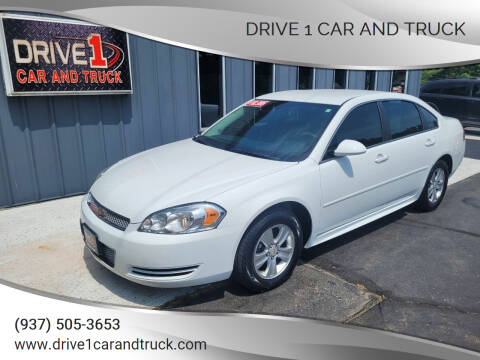 2015 Chevrolet Impala Limited for sale at DRIVE 1 CAR AND TRUCK in Springfield OH