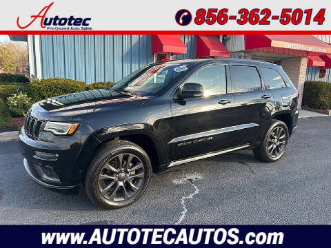 2018 Jeep Grand Cherokee for sale at Autotec Auto Sales in Vineland NJ