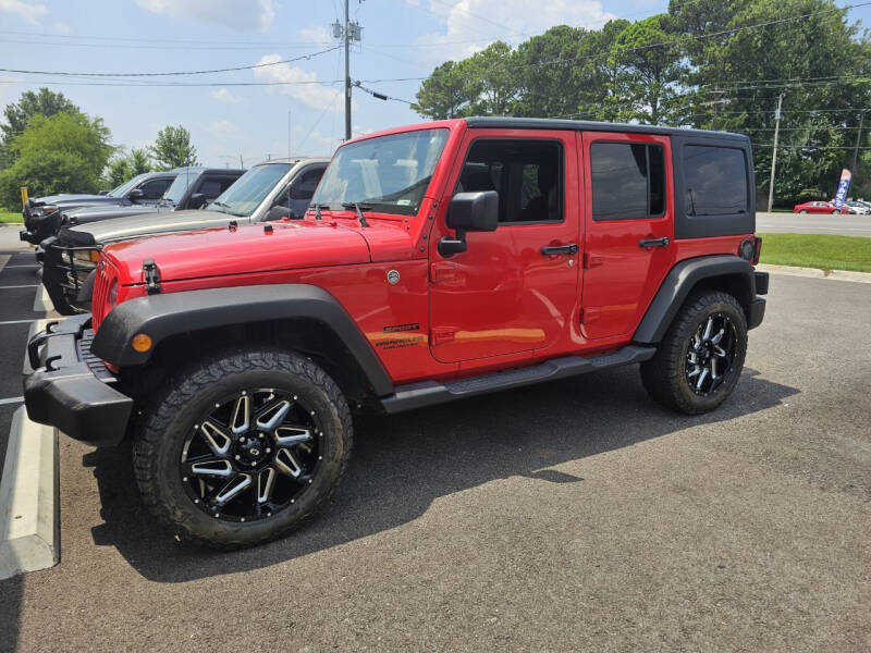 2017 Jeep Wrangler Unlimited for sale at Southeast Classics LLC in Decatur AL