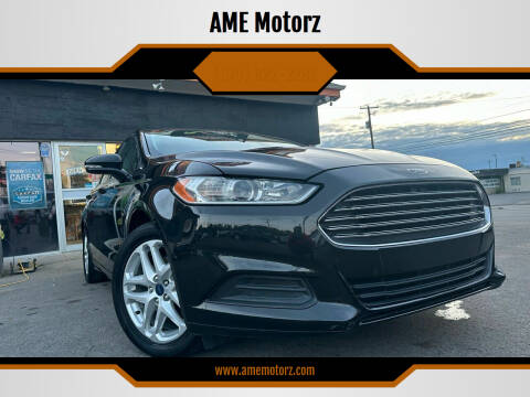 2014 Ford Fusion for sale at AME Motorz in Wilkes Barre PA