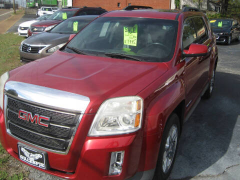 2013 GMC Terrain for sale at Gillespie Motor Company in Paris TN