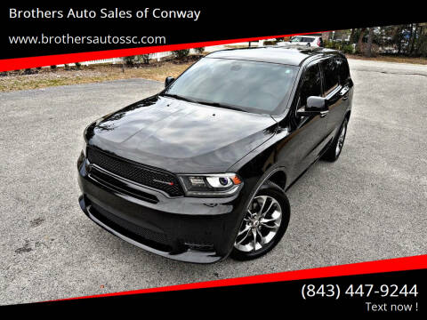 2019 Dodge Durango for sale at Brothers Auto Sales of Conway in Conway SC