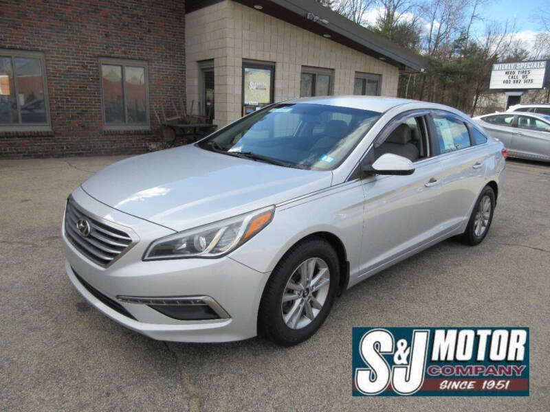 2015 Hyundai Sonata for sale at S & J Motor Co Inc. in Merrimack NH