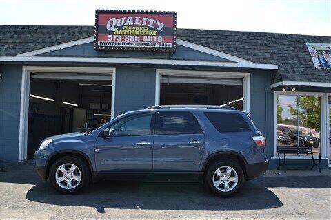 2012 GMC Acadia for sale at Quality Pre-Owned Automotive in Cuba MO