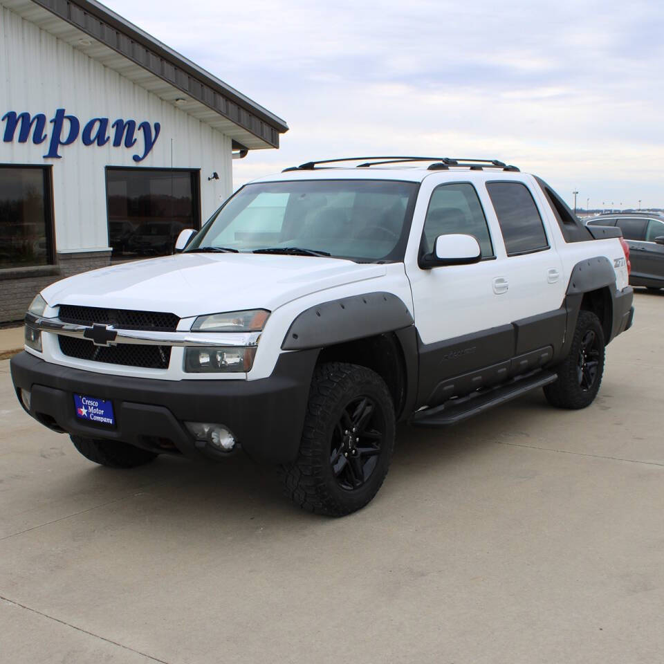 2003 Chevrolet Avalanche for sale at Cresco Motor Company in Cresco, IA