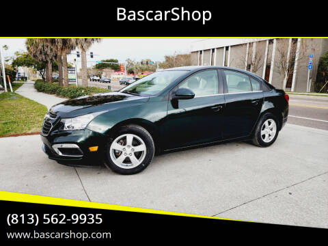 2015 Chevrolet Cruze for sale at BascarShop in Tampa FL