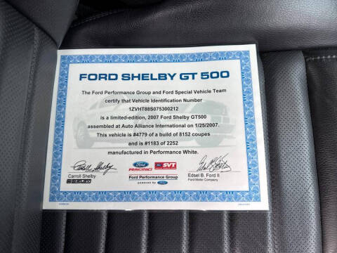 2007 Ford Shelby GT500