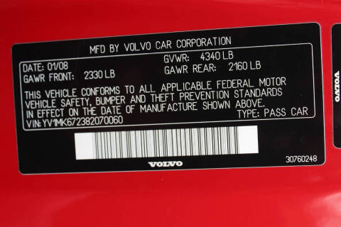 2008 Volvo C30 T5 Version 2.0 R-Design