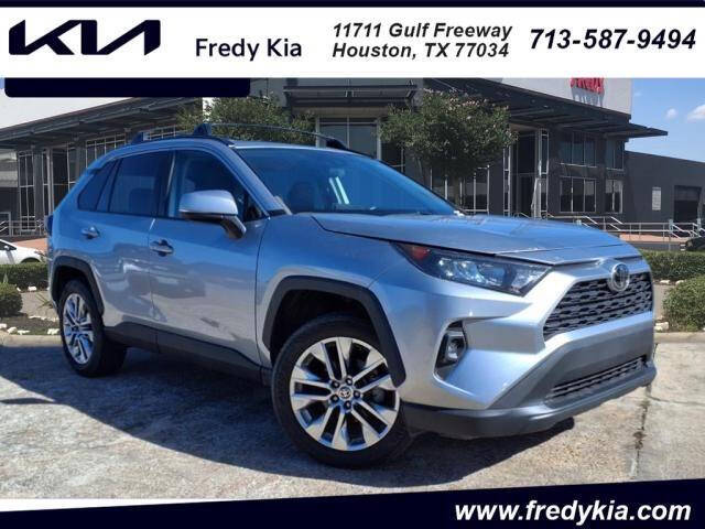 2021 Toyota RAV4 for sale at FREDY KIA USED CARS in Houston TX