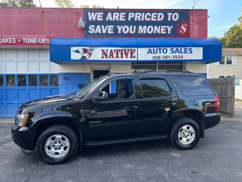 2013 Chevrolet Tahoe for sale at Native Auto Sales in Mendon MA