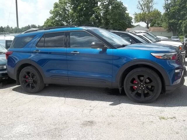 Blue 2020 Ford Explorer ST AWD ST 4dr SUV 1