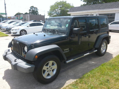 2010 Jeep Wrangler Unlimited for sale at Castor Pruitt Car Store Inc in Anderson IN